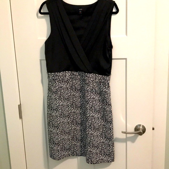 Jacob black and white knee length dress - Picture 1 of 5